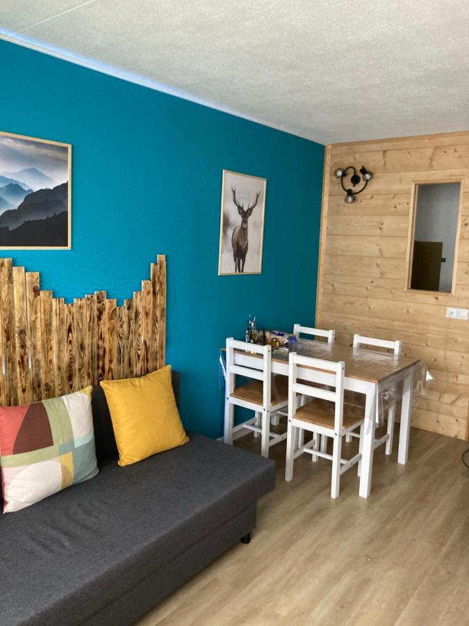Studio Mongie Aux Pieds Des Pistes Avec Balcon La Mongie Exterior foto